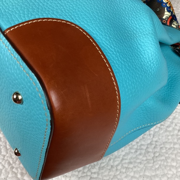 Dooney & Bourke  Calypso Blue Brenna Tote - Picture 8 of 14